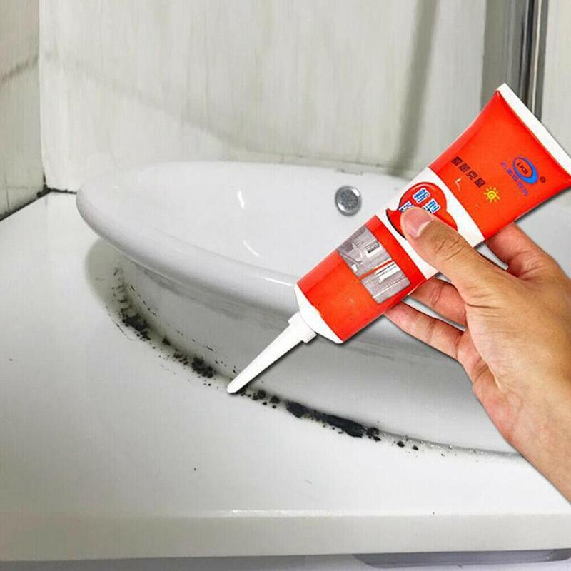 1PCS Household Chemical Miracle Deep Down Wall Mold Mildew Remover Cleaner Caulk Gel Mold Remover Gel Contains Chemical Free
