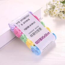 Load image into Gallery viewer, 100pcs Garbage Bags Vest Style Storage Bag For Home Waste Trash Bags
